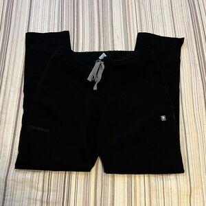 FIGS Black Straight Leg Scrub Pants XXS/P